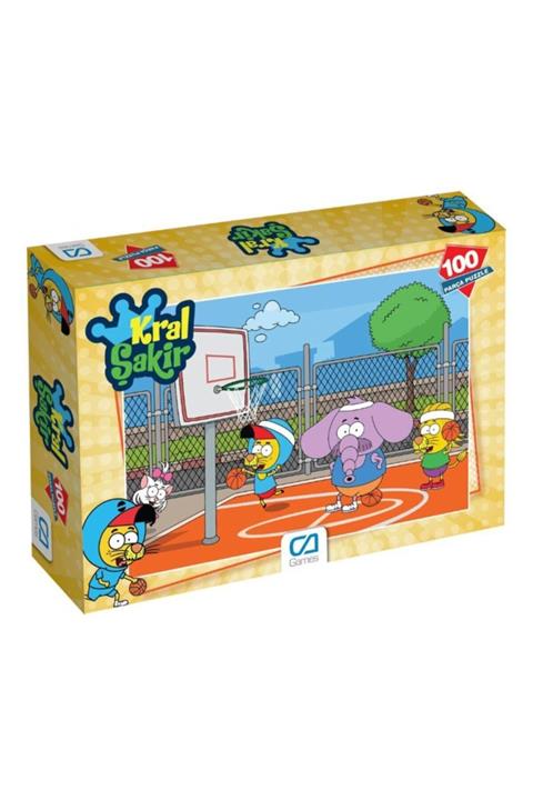CA Games Kral Şakir 100 Parça Çocuk Puzzle