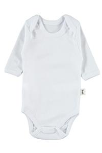 Civil Baby Bebek Çıtçıtlı Badi 0-24 Ay Beyaz