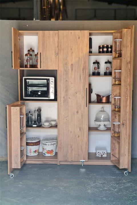 Avmpark Fırınlı Çift Kapak Erzak Dolabı