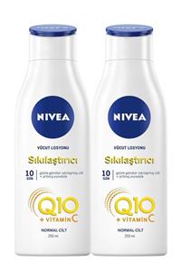 Nivea Q10 Sıkılaştırıcı Vücut Losyonu 250 ml X 2