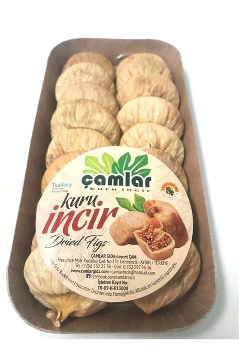 çamlar Kuru Incir Naturel Dal Kurusu Protoben Dizim Karton Tabak 250 Gr