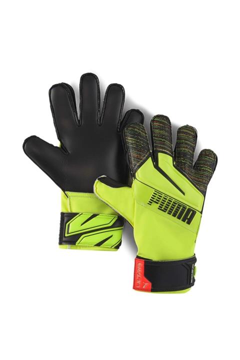 Puma Ultra Protect 3 Jr - Çocuk Sarı Futbol Kaleci Eldiveni - 04170402