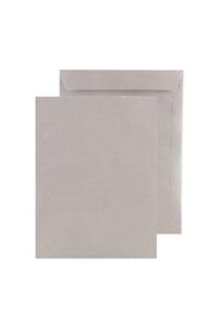 ASİL DOĞAN As-0821 Torba Zarf Imt Kraft Silikonlu 17x25 Cm 90 Gr (100 Lü Paket) Gri Renli