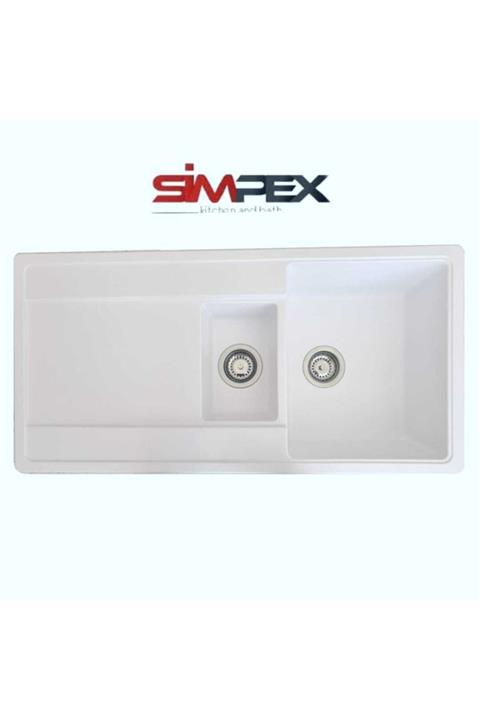 Simpex Granit Evye (Beyaz)