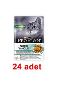 Proplan Steril Okyanus Balıklı Kısırlaştırılmış Pouch Kedi Konservesi 85 Gr 24'LÜ SET