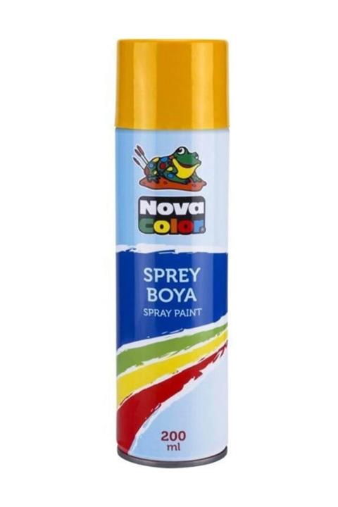 Nova Color 200ml Sarı Sprey Boya Nc-800