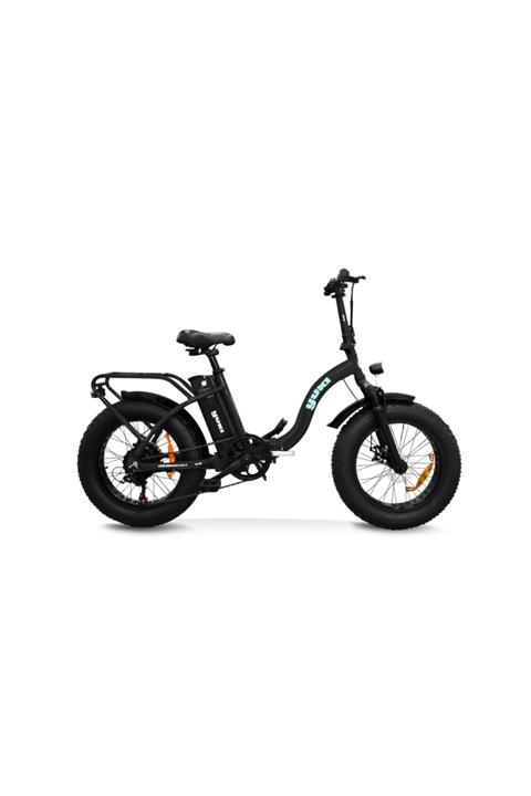 Yuki Move Katlanabilir Fat Bike Elektrikli Bisiklet - Siyah