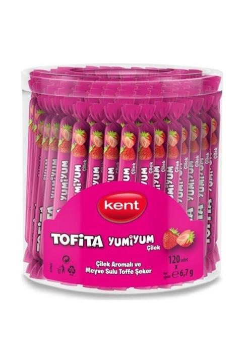 Olips Kent Tofita Yumiyum Çilek 120'li Kutu