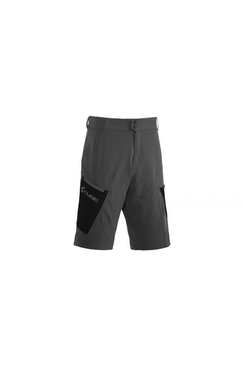 Cube Unisex Gri Tour Shorts