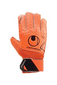 UHLSPORT Turuncu Siyah Futbol Kaleci Eldiveni Starter Resist 1011161-01