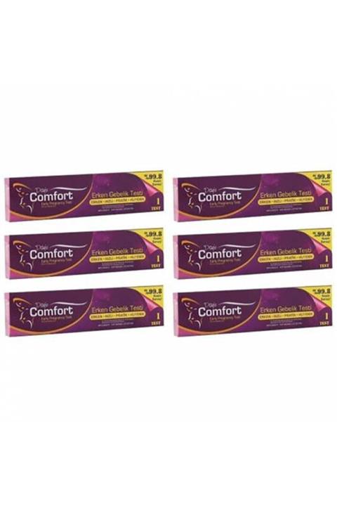 Comfort 6 Adet Days Erken Gebelik Testi