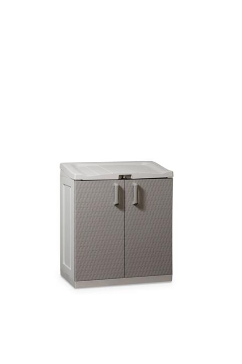 BADEPO Toomax Rattan Mega Bahçe Depolama Dolabı