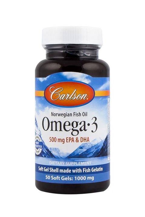 Carlson Omega-3 50 Kapsul Balık Yağı Fish Oil