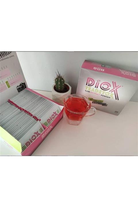 dioxtea Diox Tea 60'lı Detoks Çayı 1 Aylık Detoks Paketi-orijinal Ürün