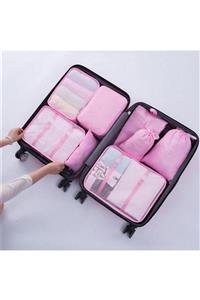 mormela Bavul Içi Düzenleyici Organizer 6 Lı Set - Pembe