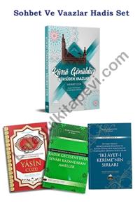 Cübbeli Ahmet Hoca Yayıncılık Sohbet Ve Vaazlar Hadis 4 Kitap Set