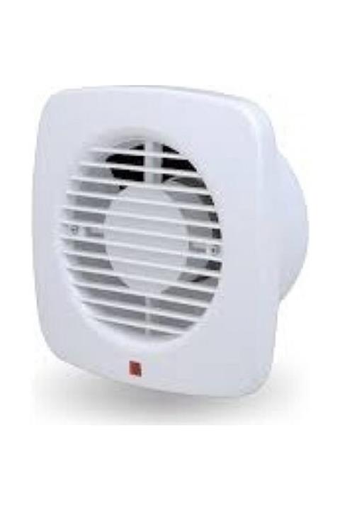 YDGR 150mm Otomatik Panjurlu Sessiz  Dekoratif  Plastik Banyo Fanı  Aspiratörü