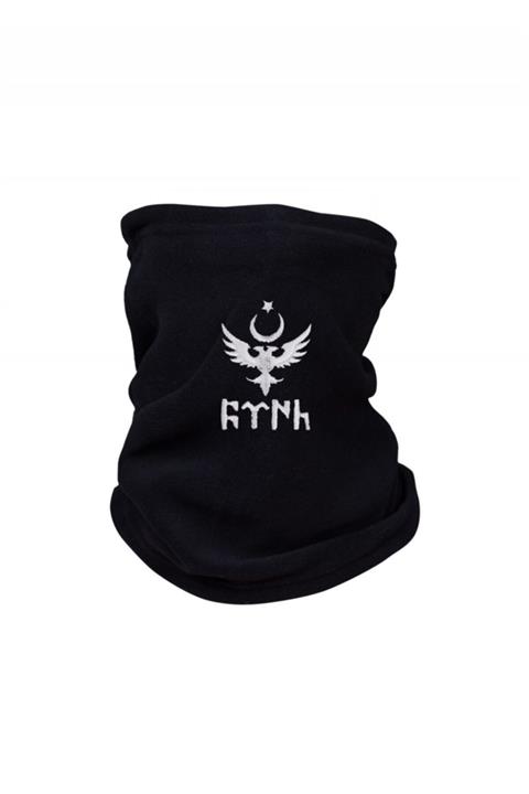 Safari Çiftbaşlı Türk Bayraklı Polar Boyunluk Bere