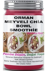 SPANA Orman Meyveli Chia Bowl Smoothie Ev Yapımı Katkısız 500ml