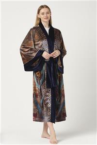 GALERİ TUNÇ Abiye Kadife Kimono Gtkak05