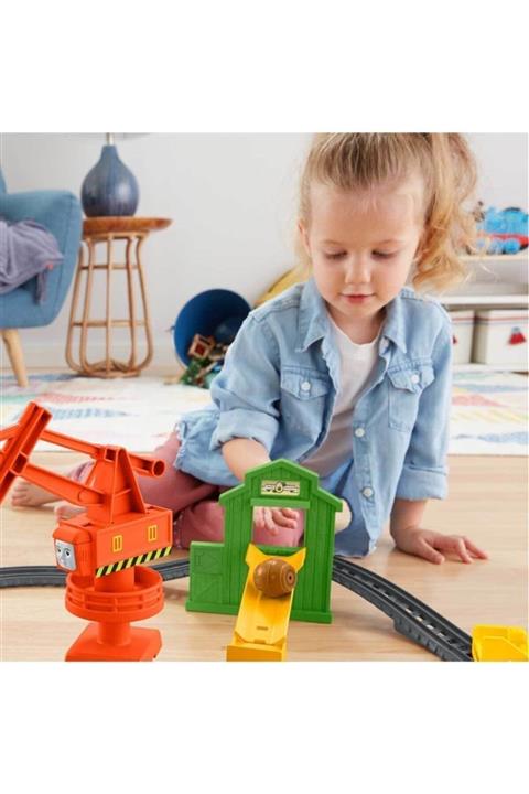 Thomas And Friends Thomas ve Arkadaşları™ Thomas Kargo Macerası (Motorlu Trenli) GHK83-GHK83