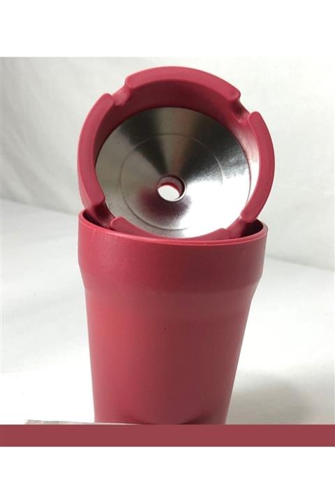 Autokit Kokusuz Küllük Bardak Oto Küllük Araba Araç Sigara Metal Küllük