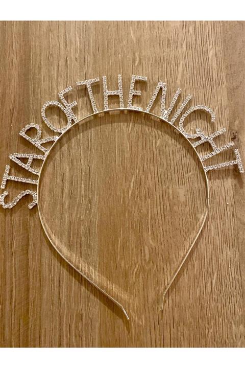 COMPANERO SHOP Star Of The Nıght Taşlı Doğum Günü Tacı