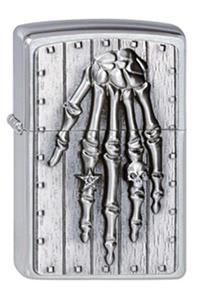 Zippo Skeleton Hand Emblem Çakmak