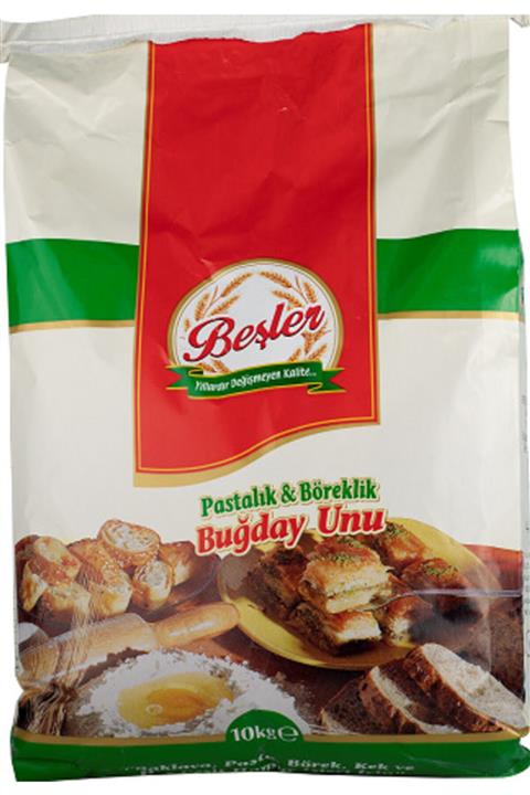 Beşler Un Pastalık Böreklik Un 10 Kg