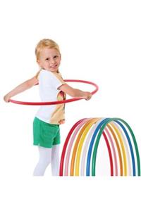 Another 10 Adet Hulahop Renkli Hulahoop Çember 48 Cm Hulahop