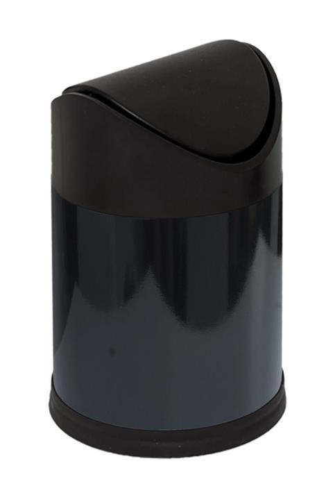 vipgross Vıpgross Metal Çöp Kovası Sallanır Kapak 3lt 852