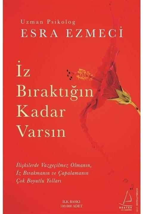 Destek Yayınları Iz Bıraktığın Kadar Varsın - Esra Ezmeci 9786254414855