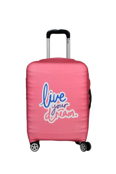 3MK Fadak Valiz Kılıfı - Pembe - Small