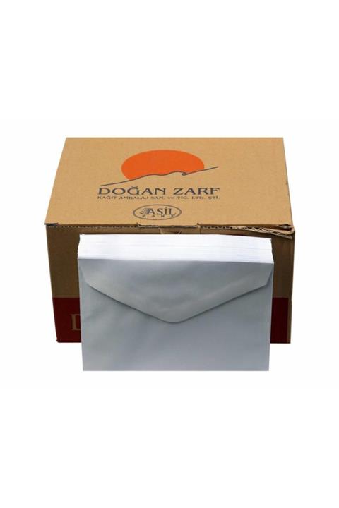 Doğan Asil Mektup Zarfı 11.4 X 16.2 cm 100 Gram 500lü 1 Koli 500 Adet