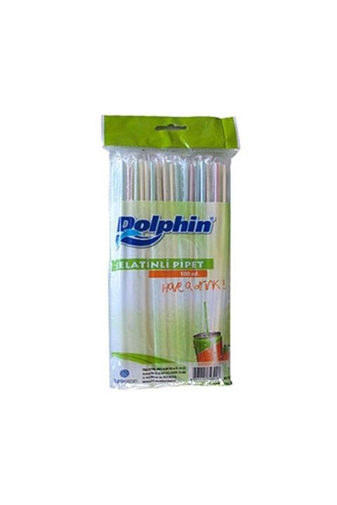 Dolphin Jelatinli Körüklü Pipet 100'lü