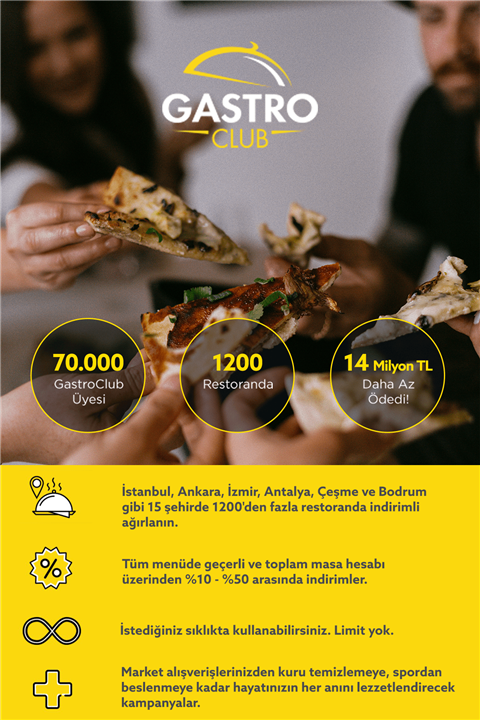 GastroClub Üyelik