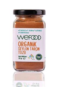 Wefood Organik Seylon Tarçın Tozu 55 gr