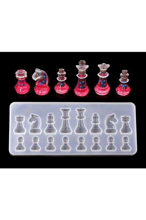 epoksi kalıpları Epoksi Satranç Kalıbı