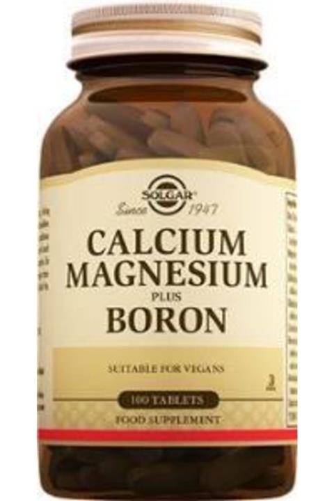 Solgar Calcium Magnesium Plus Boron 100 Tablet