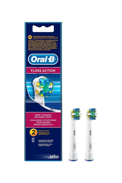 OralB Diş Fırçası Yedek Başlığı Floss Action 2'li