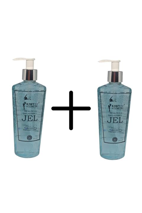 Kiwy 2 Adet Slim Jel Yağ Yakıcı Çatlak Karşıtı Sıkılaştırıcı Selülit Jeli