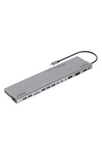 Promate Usb Hub Çoklayıcı Istasyon Hepsi 1 Arada Type-c Profesyonel - Baselınk-pro