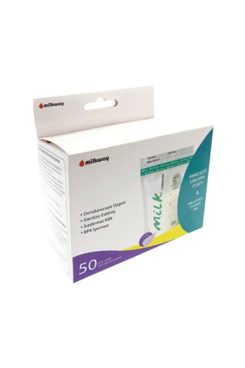 Milkway Süt Saklama Poşeti 50’Li