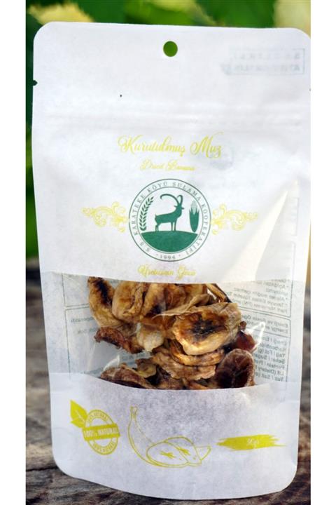 Karateke Kurutulmuş Muz Cipsi