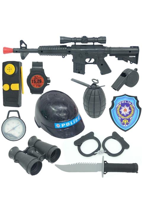 ÖZDEMİR OYUNCAK Oyuncak Büyük Polis Oyun Seti