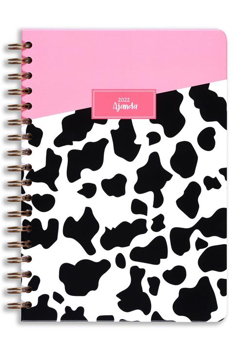 Matt Notebook 2022 Haftalık Ajanda 12 Aylık İnek