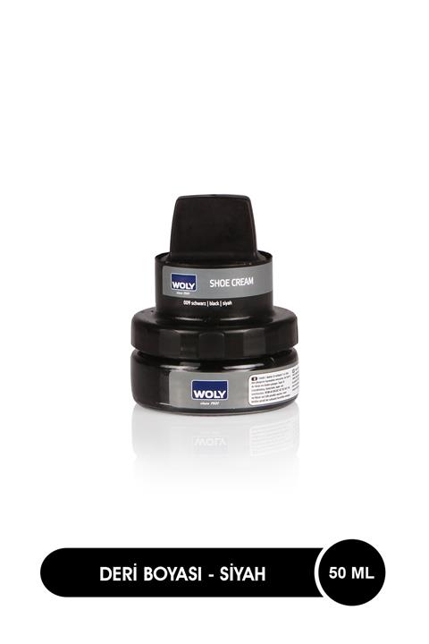 Woly Deri Boyası (Siyah Renk) 50 ml