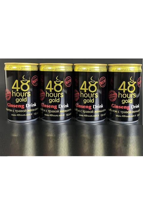 48 hours 4 Adet Gold Ginseng içecek (4 X 150 Ml)