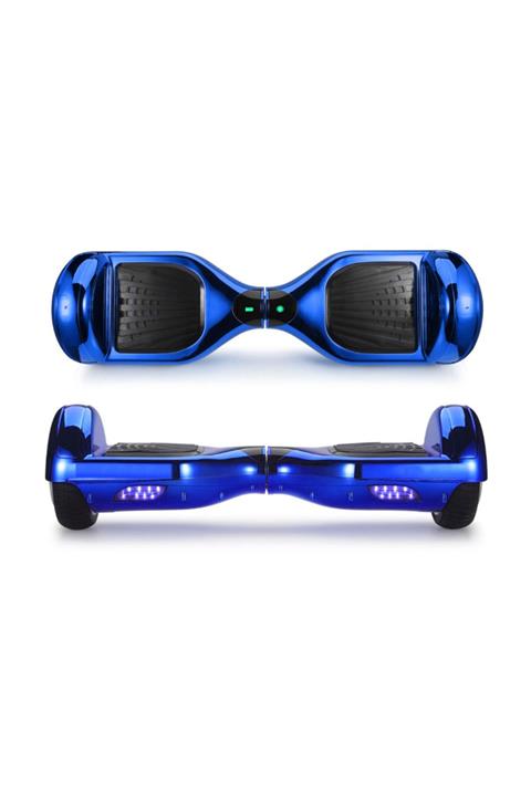 Smart Balance Elektrikli Kaykay Hoverboard 6.5 Inch Mavi Parlak Kasa Akıllı Dengeli