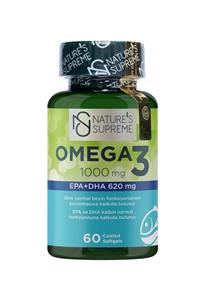 Nature's Supreme Omega 3 1000 Mg 60 Kapsül